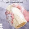 Multifunctional 3pcs natural organic luffa,kitchen cleaning,exfoliating body scrub,used for both men and women,daily necessities