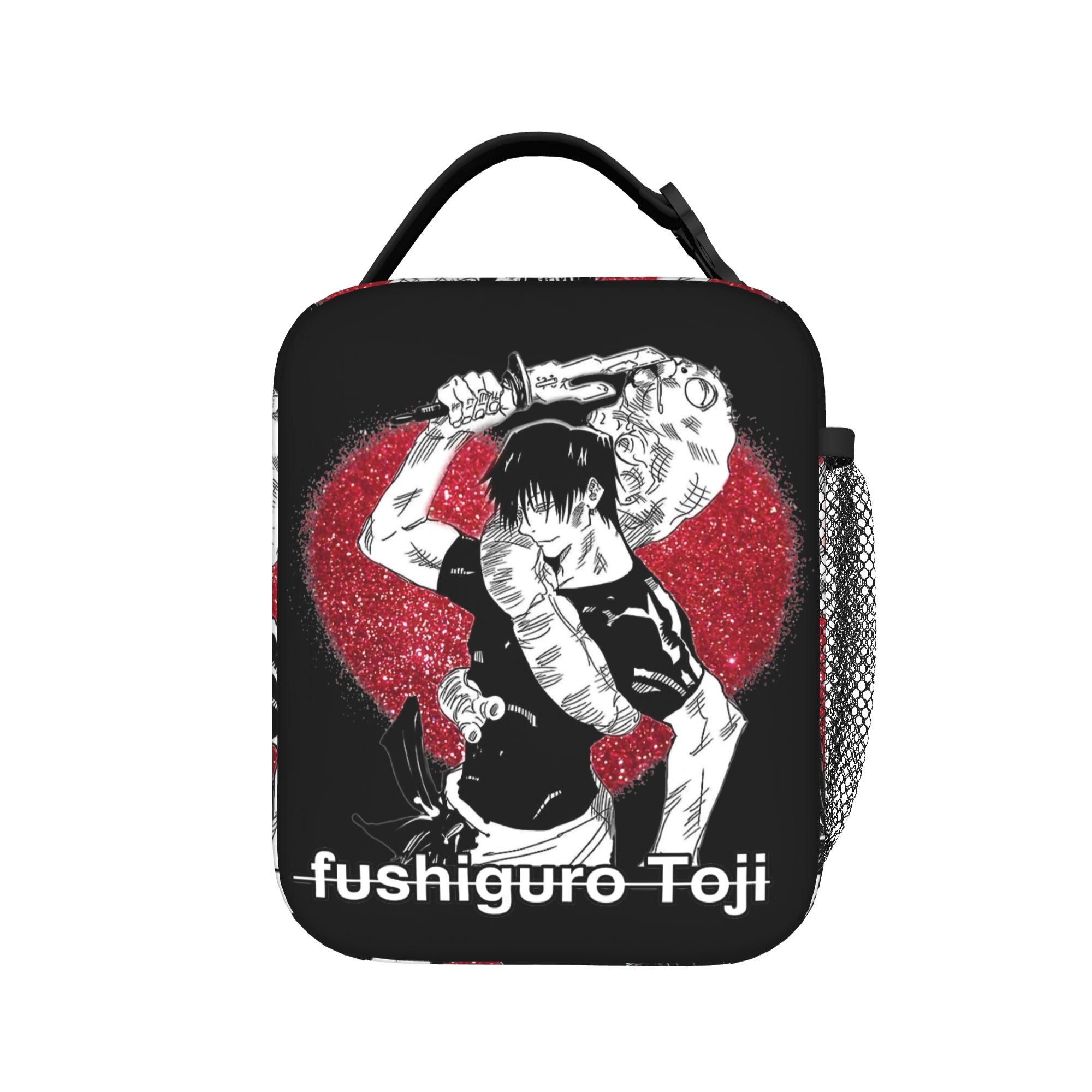 JJK Anime Gojo Saturo Geïsoleerde Lunchtas Thermische Tas Herbruikbaar, Lunchcontainer Jujutsus Kaisens Anime Lekdichte Tote Lunchbox One Size