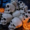 Halloween Lebka Lebka Ruka Rekvizity Simulace Model Hlavy Závěsný Duch Doplňky Duch Ruka Hrůza Duch Dráp Ozdoba