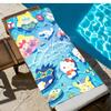 1pc Sanrio Characters Beach Towel Quick Dry Lightweight Microfiber Bath Towel for Swimming Surfing Camping Unisex Holiday Gift