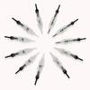 Permanent Makeup Machine Needles: Mist Eyebrow, Single, Round 3 & 5, 10pcs/box