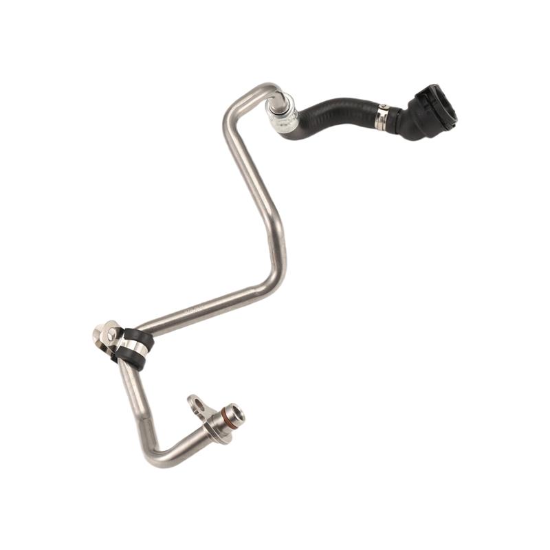 1 PC Turbocharger Coolant Return Line New Metal + Rubber For BMW F20 F30 G30 X3 X4 125I 330I 11537643226