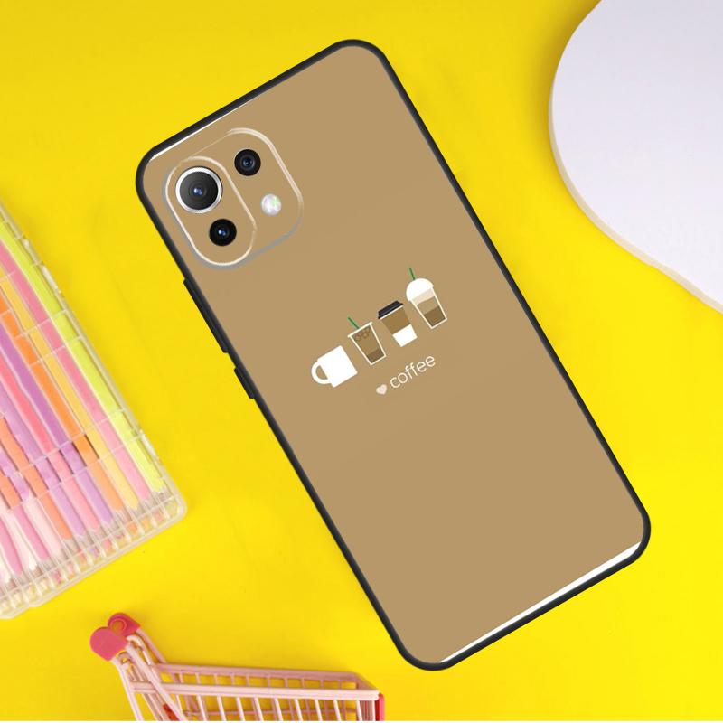 Frist Coffee Cover For Xiaomi 14 Ultra 13 11T 12T 13T 14T Pro POCO X6 X7 Pro X3 X5 F3 F5 F6 M6 Pro Case