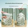 10/50Pcs Drawstring Trash Bags With Mugwort Scent Extra Thick Tear Resistant For Kitchen Bathroom Daily Use