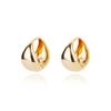 Punk Spike Rivet Hoop Earrings For Women Stainless Steel Huggie Earrings Ear Cuff Piercing Earring Gothic Jewelry Accessories
