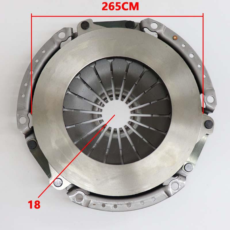Jiangling Yuhu 3 Clutch Kit: Y351 Disc, Pressure Plate, Friction Plate, Release Bearing - 3-Piece Set