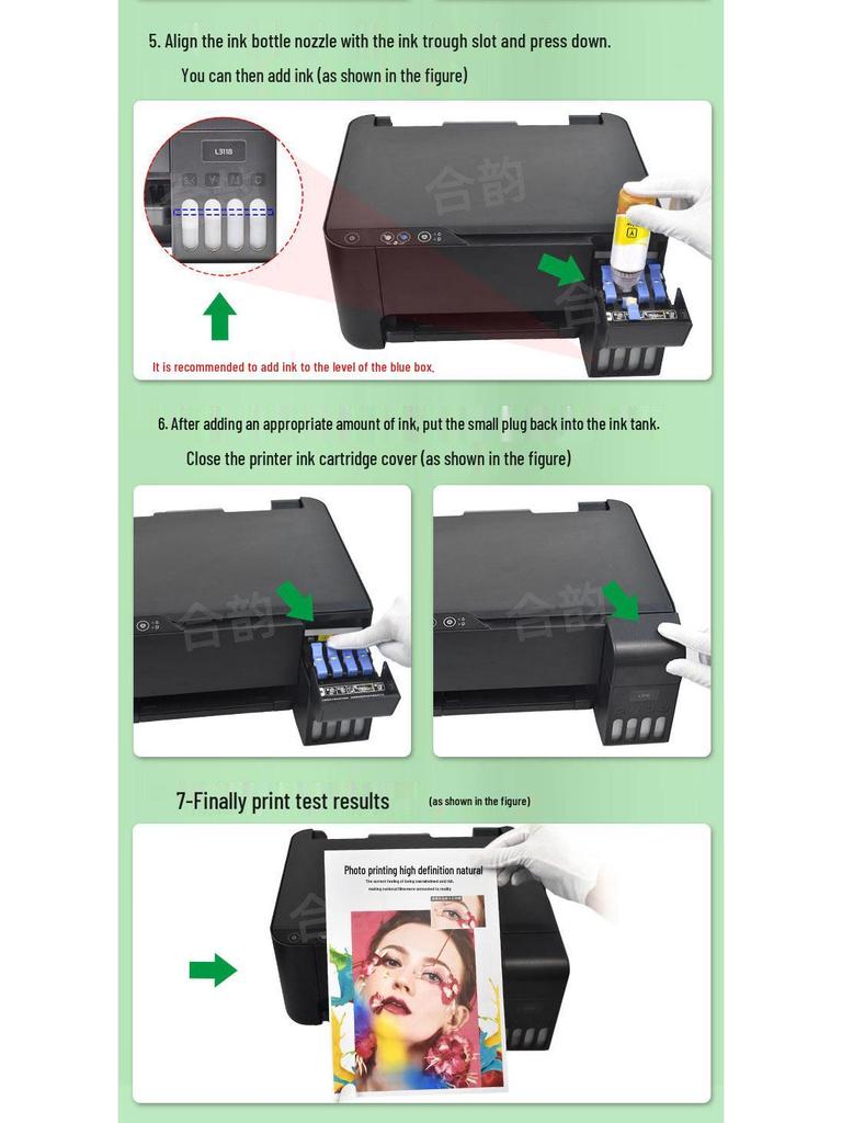 Compatible Refill Ink for Epson ET-2700, ET-2750, ET-3700, ET-7700, ET-7750