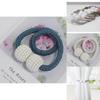 Elegant Magnetic Curtain Tiebacks With Braided Ball Buckle For Stylish Drapery