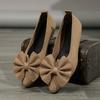 Fashion 2024 New Summer Style Fashionable Comfortable and Versatile Women's Shoes Casual Simple Wear-resistant Flat Bottom Bow Shoes