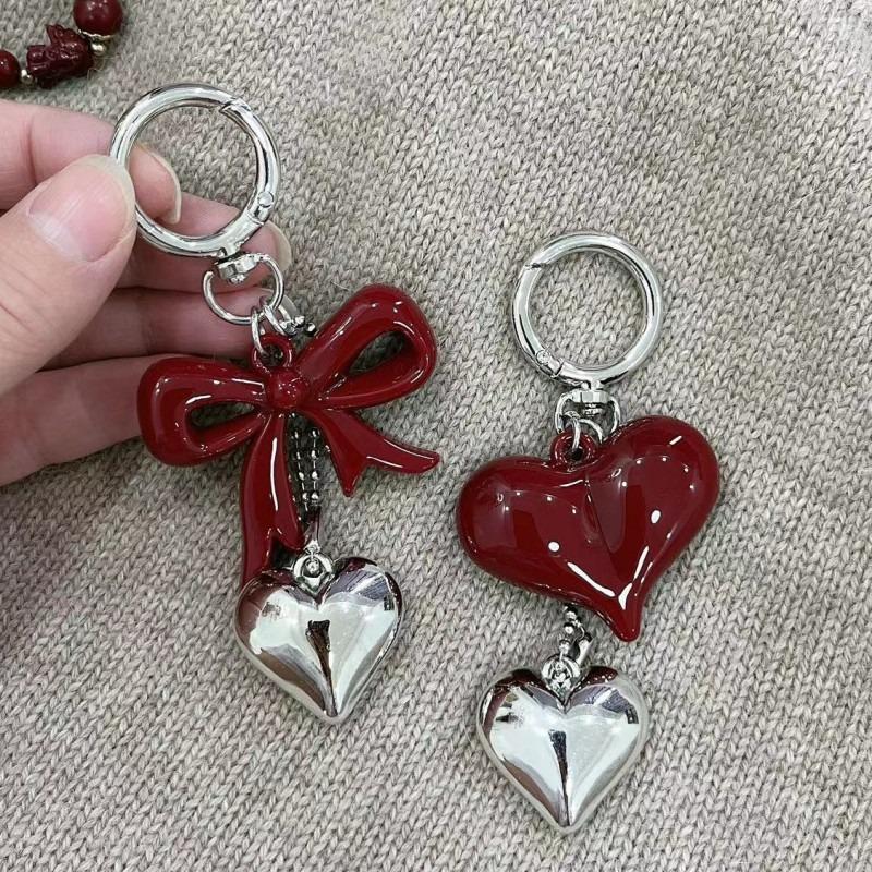 Winered Bow Cute Mini Backpack Hanging Handbag Pendant Bag Pendant Bags Accessories KTB