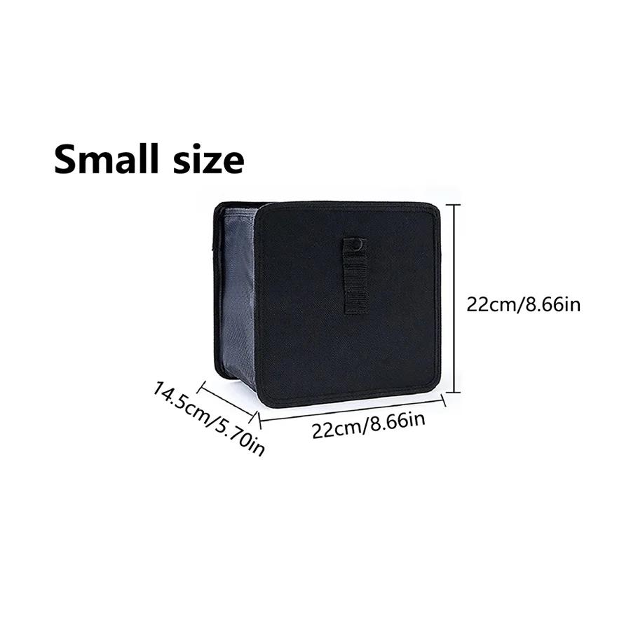 1PC Car Mounted Garbage Bin Portable Hanging Garbage Basket Rear Storage Compartment Waterproof Garbage Bin Storage Box