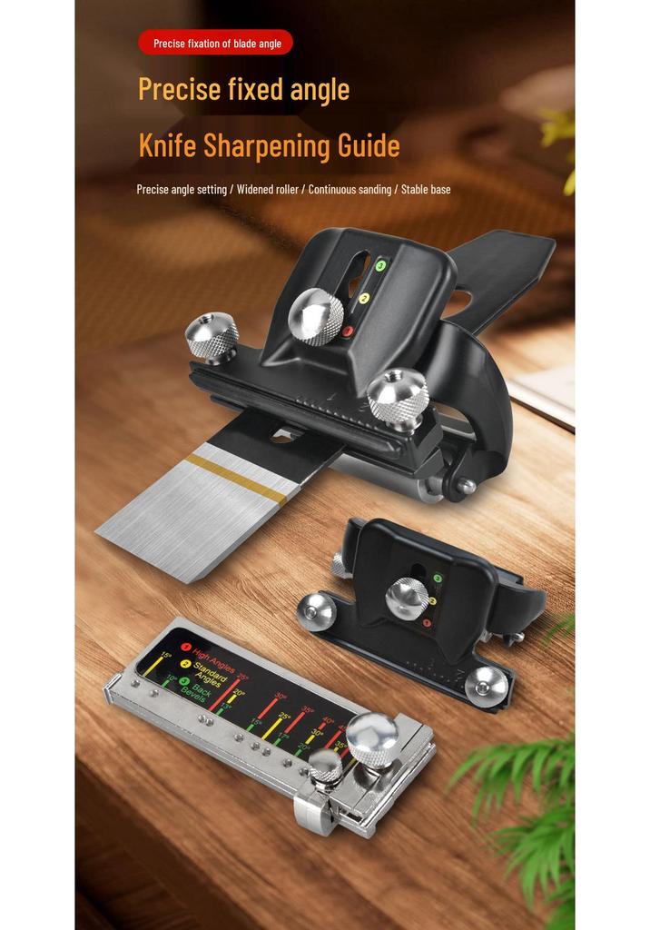 Woodworking Knife Sharpener & Angle Setter for Chisels and Planer Blades