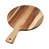 Acacia Wood Cutting Board Pizza Tray Round Cutting Board Attractive Design