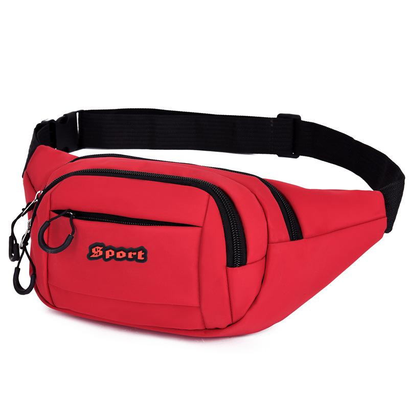 New Niche Men's Messenger Bag Fashion Spring and Summer Multi Functional Chest Bag Fitness Outdoor Sports Mobile Phone Purse Woman