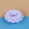 Tapa de silicona de dos capas con forma de flor para taza. Caricaturesco y adorable. Universal a prueba de polvo. Juguete de peluche extraíble. Adecuado para alumnos de primaria.