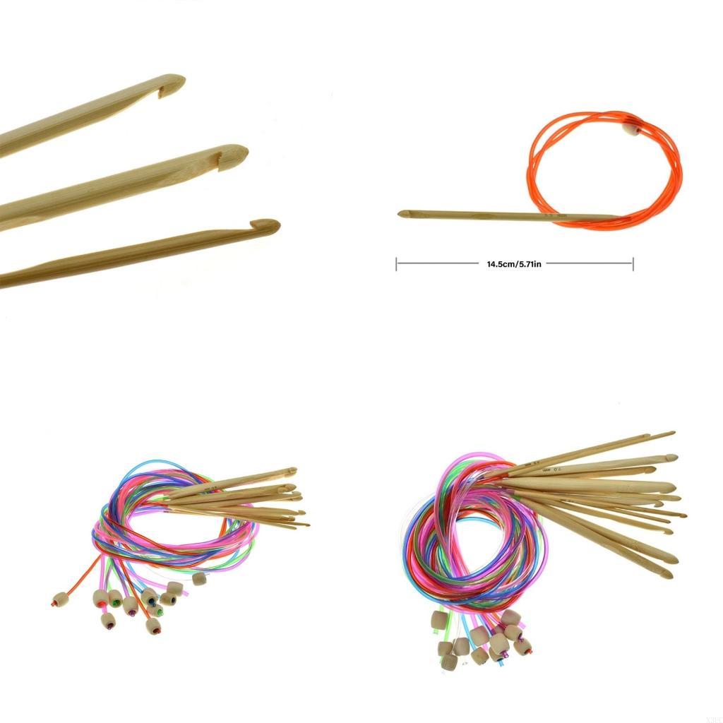 

3.0mm-10mm Circular Knitting Needle with Tube Tunisian Crochet Hook Set X3UC China Mainland