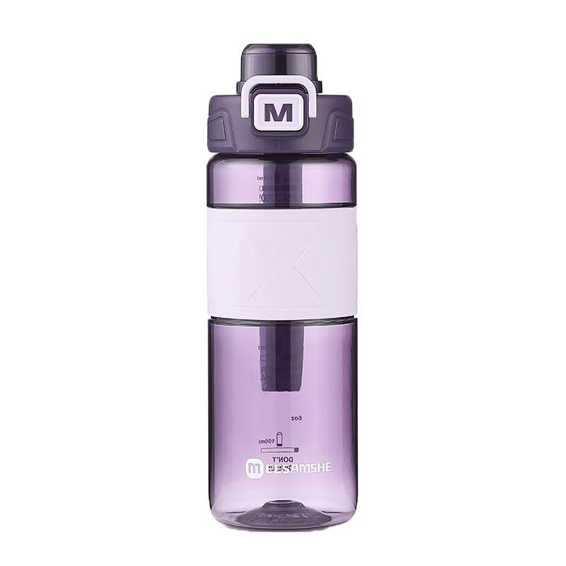 MEESAMSHE Flip-Lid Portable Sport Water Bottle