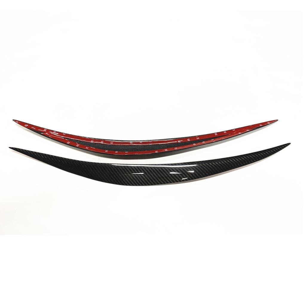 Scheinwerfer Augenbraue Trimmen Für Infiniti FX37 FX35 FX50 2009-2013 Carbon Faser Auto Scheinwerfer Augenlid Vorne Kopf Licht lampe Abdeckung