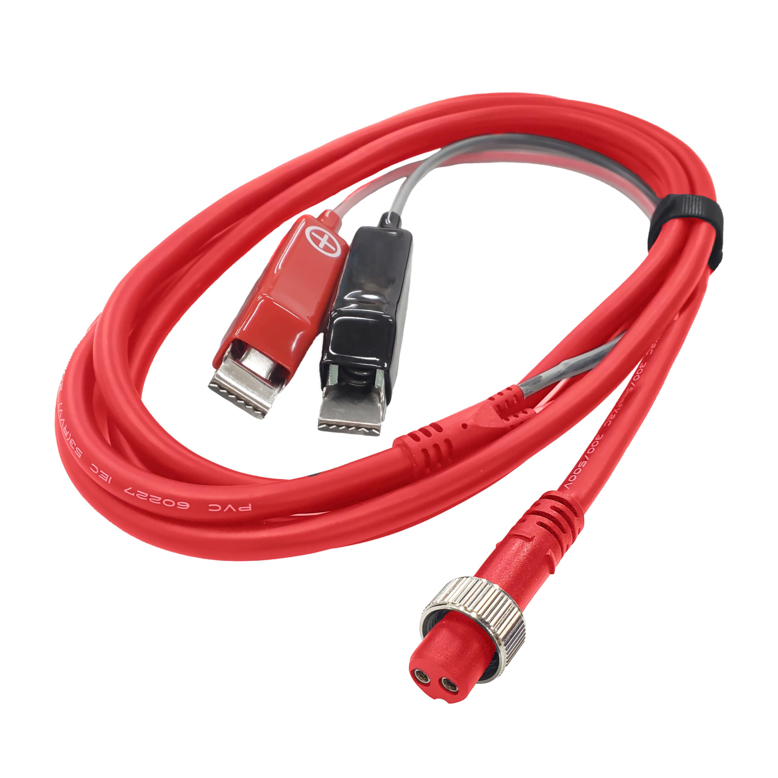 

VISPREA Compatible Power Cable for Electric Compatible with Hyper and Super Power Super Mega Cord YU326 Red Daiwa 750 and below and 1000 Reels, 2.5m,