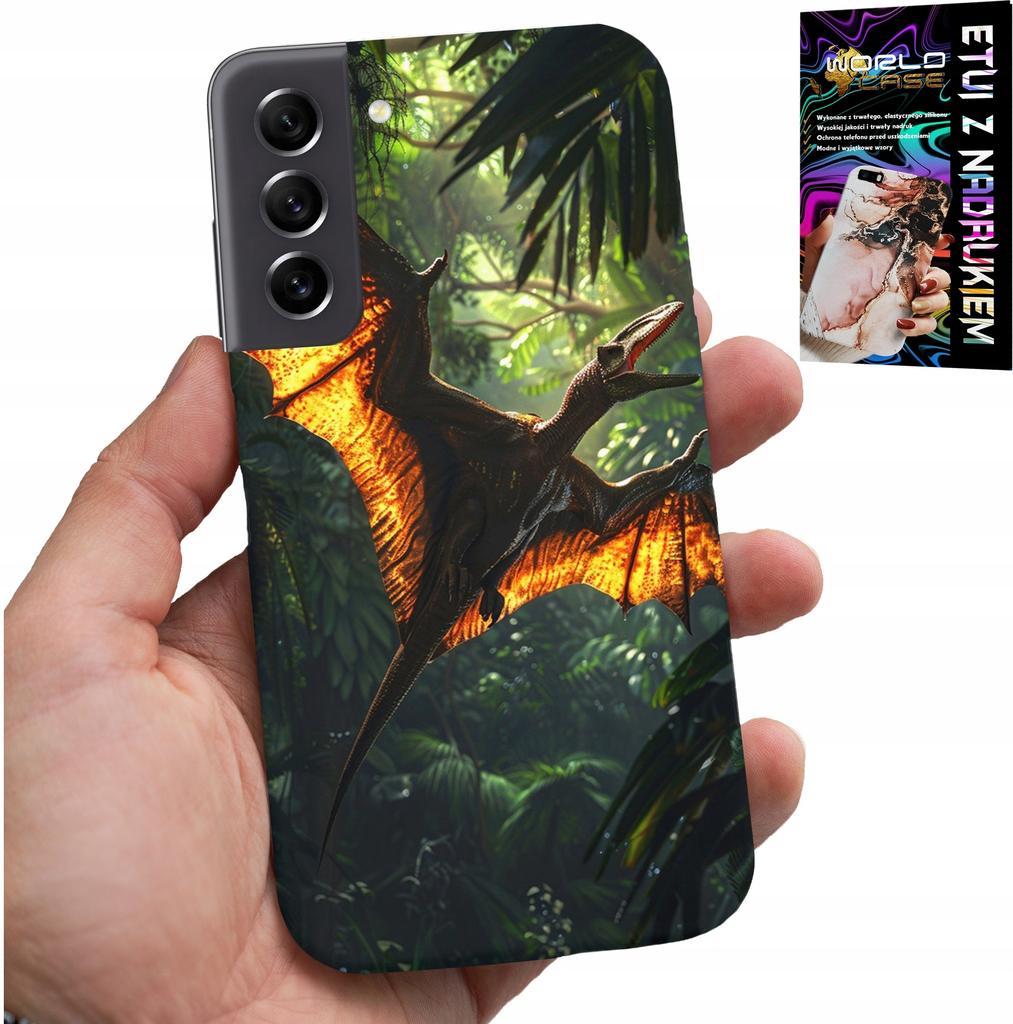 Etui Do Samsung Galaxy S22 - Dino Dinozaur Pterodaktyl Futerał Plecki