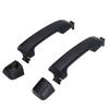 2pcs Outer Exterior Outside Door Handle 69210‑0C010 Black Car Accessories Replacement for FJ CRUISER 2007‑2014