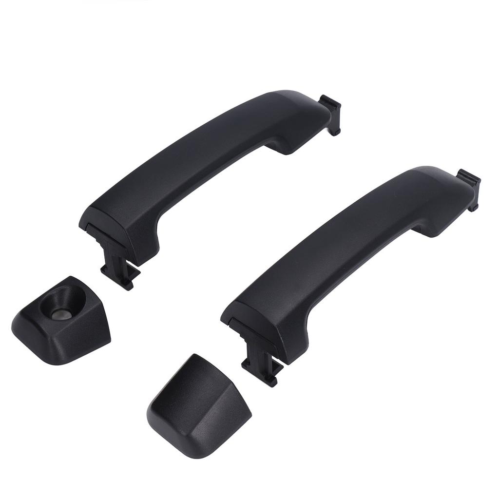 2pcs Outer Exterior Outside Door Handle 69210‑0C010 Black Car Accessories Replacement for FJ CRUISER 2007‑2014