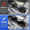 For 2025 2026 Toyota Camry Accessories Center Console Cup Holder Insert Black