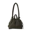Lässige große Puffer-Tragetasche Designer-gepolsterte Nylon-Handtaschen für Damen mit geknotetem Riemen Schulter-Crossbody-Taschen Warm