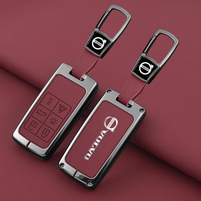 Zinc Alloy Car Smart Key Case Cover Shell Holder Keychain For S60 S80 V60 XC60 XC70 S60L S80L V40 XC90 Protector Accessory