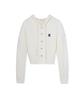 Noduwomen Knits Cable Knit Hooded Cardigan [ Ivory ]