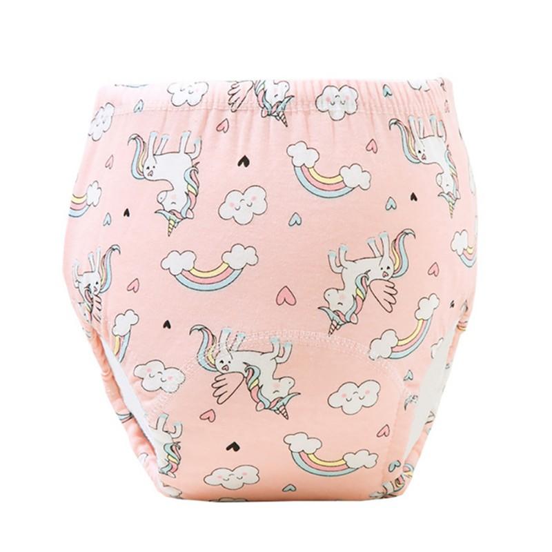 

Детские подгузники, трусики, прочные впитывающие хлопковые подгузники, тренировочные трусики, нижнее белье с мультяшным принтом 90