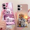 For Vivo Y05 Y11D 4G / Vivo Y11 5G Y21 5G Phone Case Soft Silicone Clera Cover Butterfly Dragon Cat Floral Painting Bumper Funda