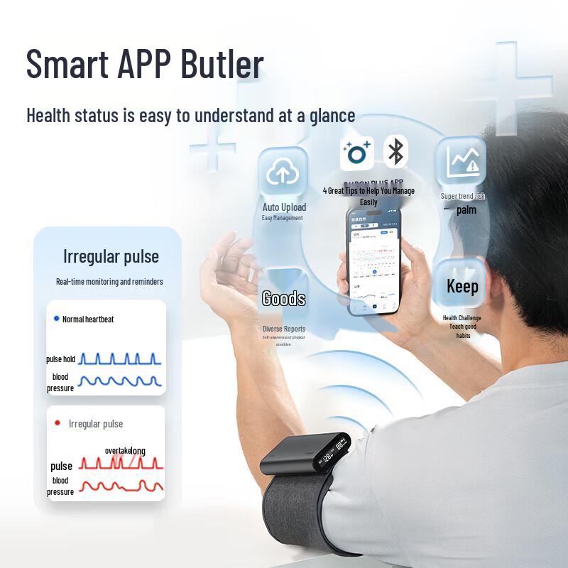 Omron X1-A Rechargeable Smart Electronic Blood Pressure Monitor