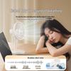 AISOLOVE F5 Tragbarer USB-wiederaufladbarer oszillierender Schreibtischventilator