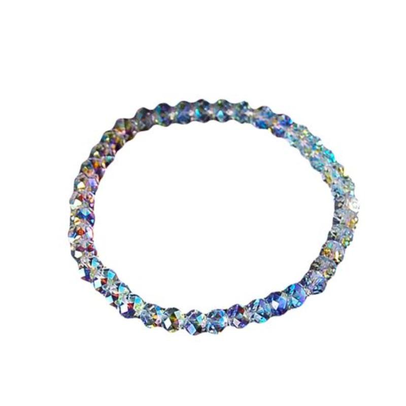 Элегантный браслет Тонкая работа Нежный блестящий белый