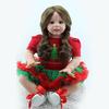 Christmas Style Hair Curly Girl NPKDOLL Simulation Doll Simulation Baby Clothing Model Girl