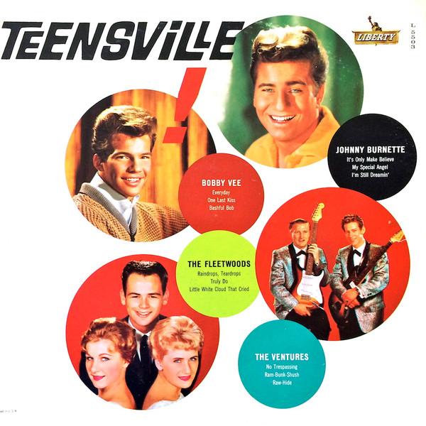 

LP Record BOBBY VEE JOHNNY BURNETTE THE FLE Teensville L5503 LIBERTY 1961 US Rock Used