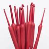 8/9Pcs Ergonomic Handle Crochet Hooks Kit Silicone Soft Handle Aluminum Crochet Crochet Needles Set DIY Handmade Craft Anti-rust