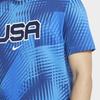 Nike Dri-FIT Mixed Relays Running T-Shirt Men Tops Sheer-Blue CW0938-406