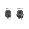 uxcell Mod1 M1 Pinion Motor Gear Set, 11T/12T, for 5mm RC Motor Shaft, M1 Pitch Gear for RC Cars, Includes Hex Wrench, 2 Pieces