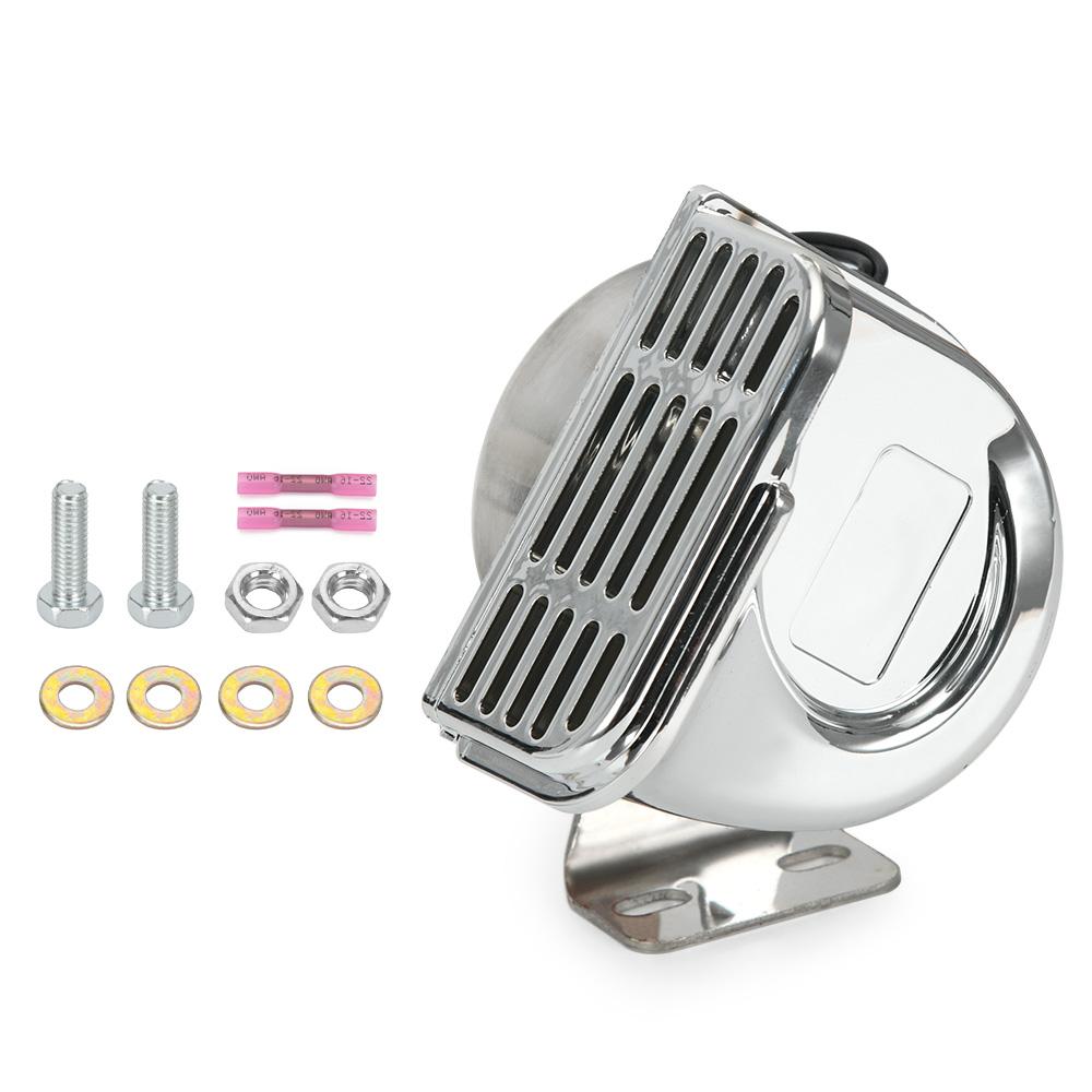 Corrosion-Resistant Stainless Steel Dual-Diaphragm Boat Horn 410 Hz 510 Hz High Tone Signal for Reliable Nautical Communication