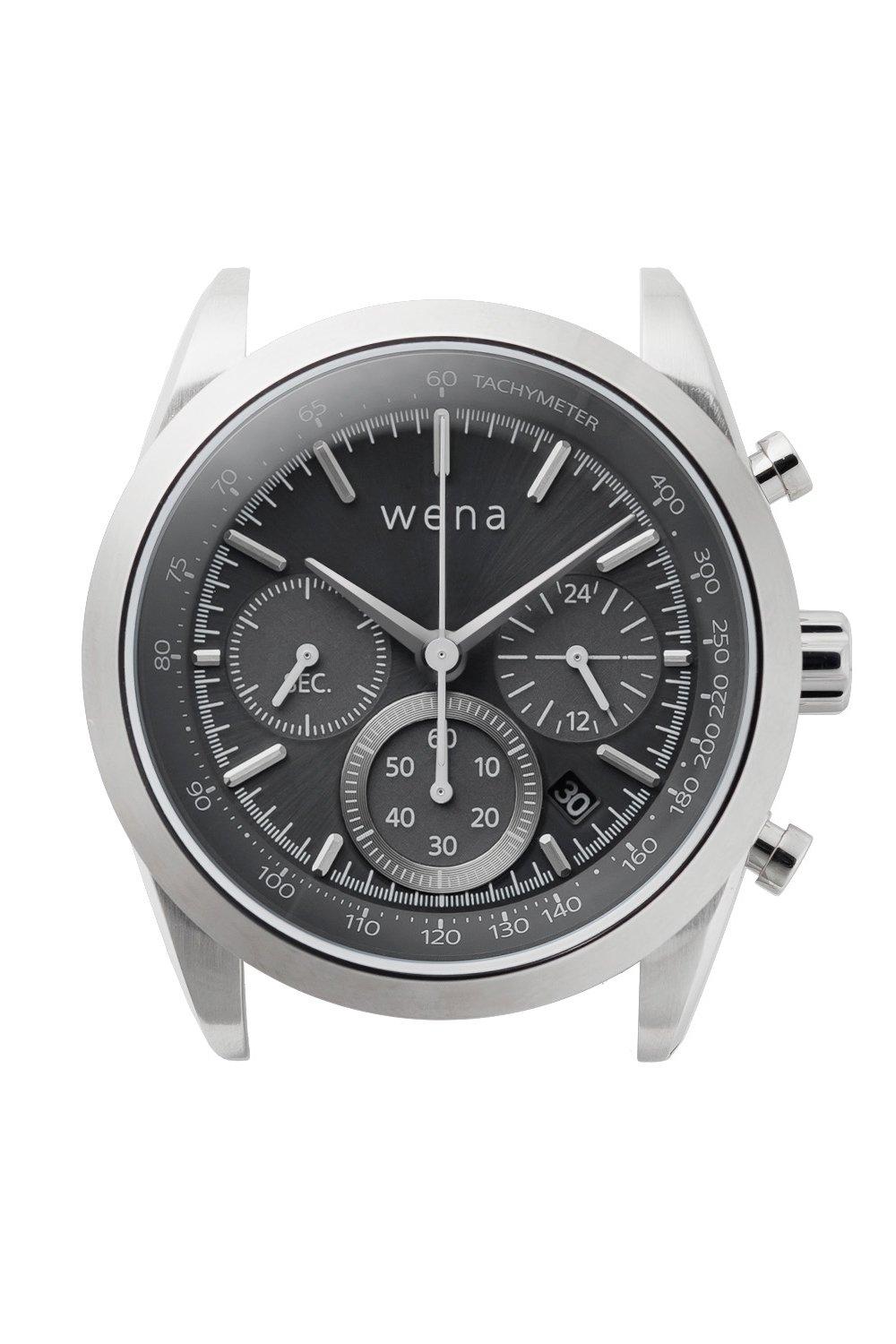 

Sony [wena project] wena Хронограф Сонячний Сріблястий Головка WH-CS01S