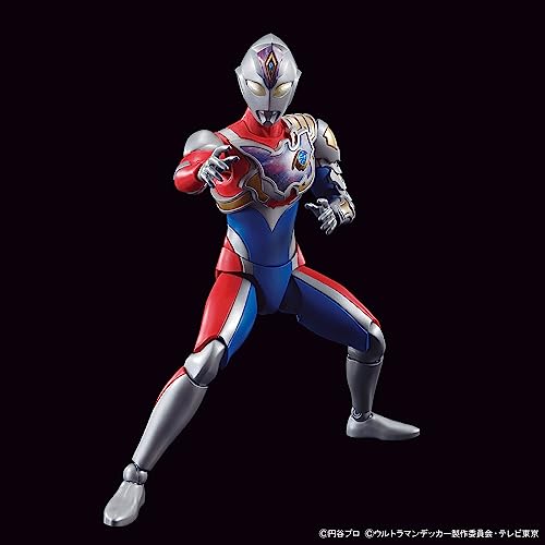 BANDAI SPIRITS Figure-rise Standard Ultraman Decker Flash Type Pre-Colored Plastic Model 2640764