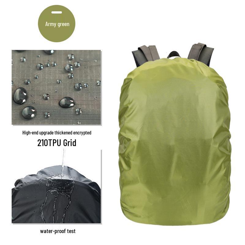 Wodoodporny Pokrowiec na Plecak Outdoor 210T - Na Dwa Ramiona, Przeciwdeszczowy Rękaw Górski