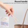 Yousheng 2/4/8Pcs Nasal Hair Cutter with Ear Picker Double Blade Nose Hair Trimmer 360-degree Rotation Mini Nasal Hair Razor for Women Men