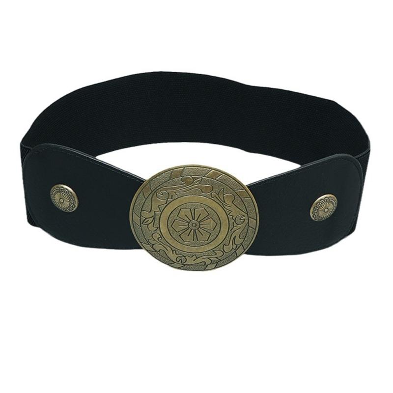 Erwachsener Elastischer Ösen-Design Taillengürtel Verstellbarer Übertriebener Persönlichkeits-Taillengürtel für Männer Jugendliche Mantel Jeans