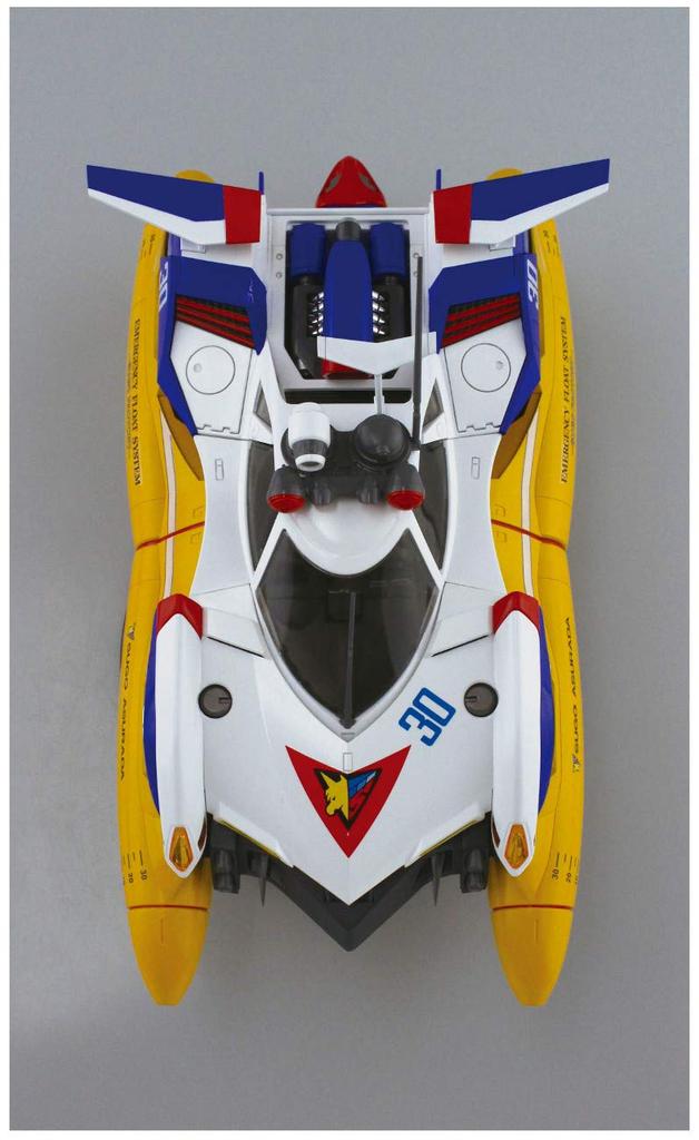 Plastikový model AOSHIMA Cyber ​​Formula Asurada Marine Mode č. 22, GSX 1/24