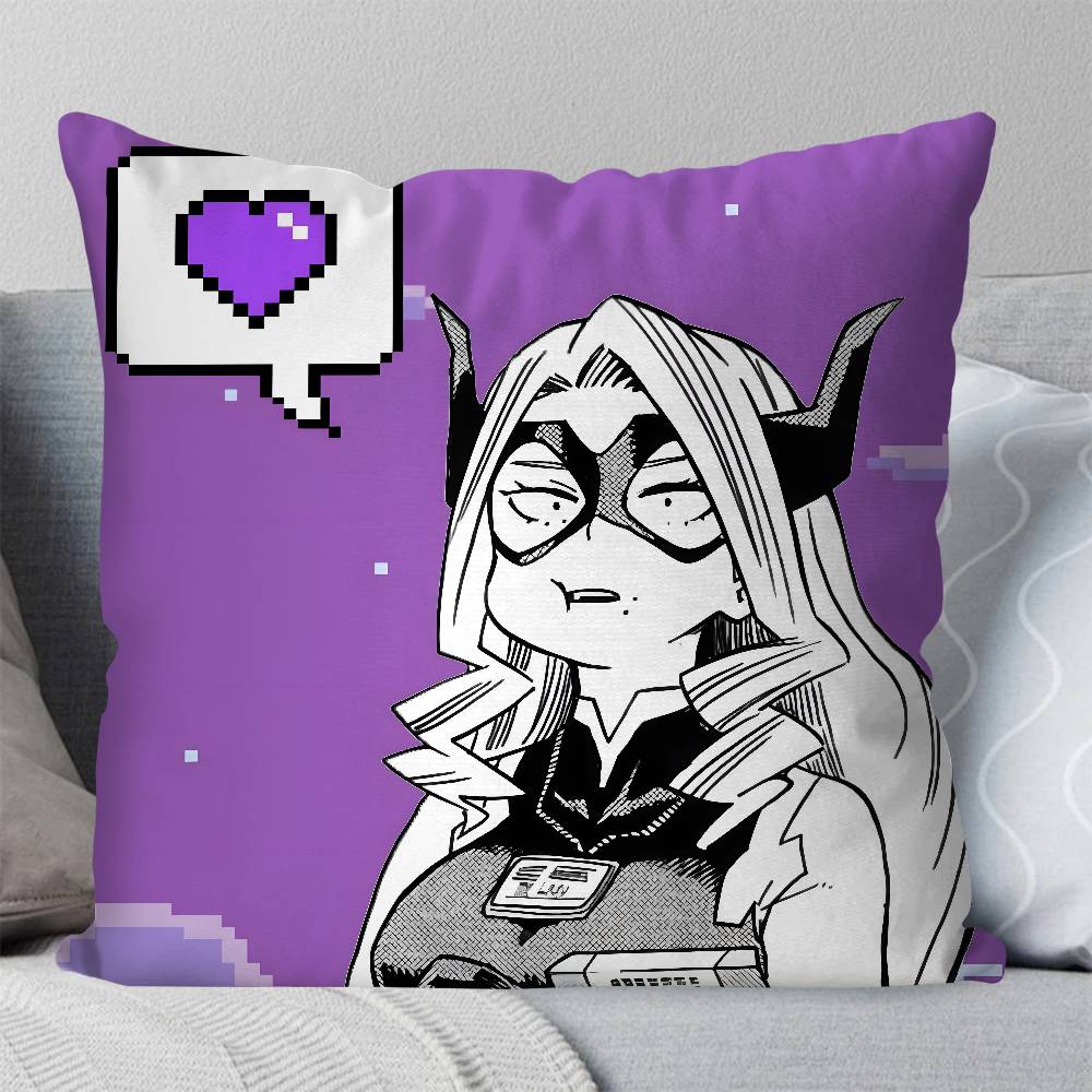 MT Lady Animation BBoku No HHero Academia Pillow Case Fashion Square Pillowcase Bedroom Sofa Room Ins Decoration Leisure