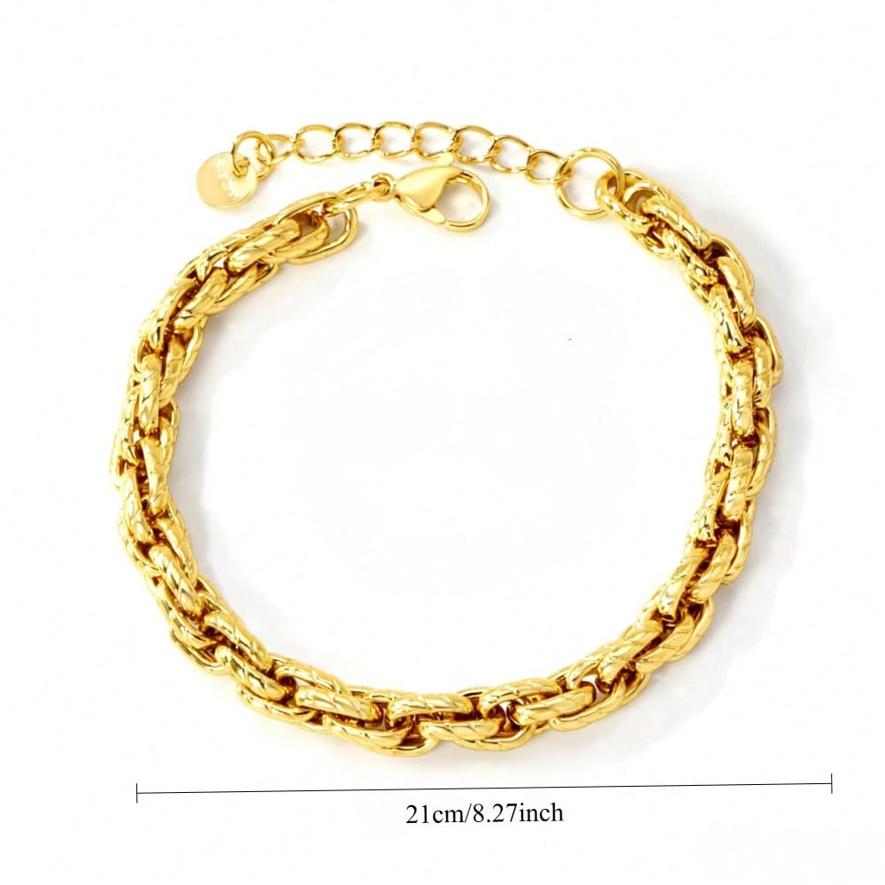 Bracelet European and American Thick Chain Bracelet Jewelry Women's Fashion Trend