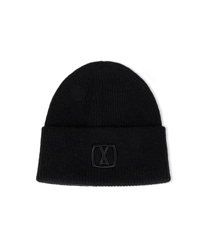 Bajal Va 3D Square Beanie Black